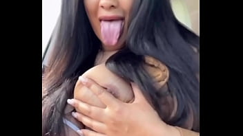 Model from ghana with ass