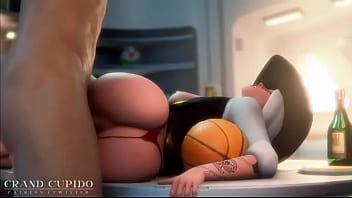 Cowgilr fucks hard sex overwatch