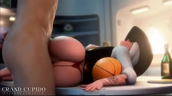 Cowgilr fucks hard sex overwatch