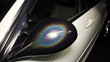 Barely legal white e46 gets slammed