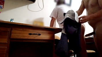 The institute of sin business director invites his secretary to check payroll from the office inventory but soon the office worker begins to take off her skirt and have intense sex with her boss