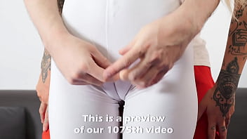 Cameltoe perfection on this porcelain tattooed doll