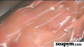 Soapy massage for him 4