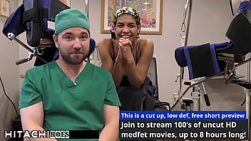 Freshman gets mandatory hitachi orgasm from doctor tampa maya fierce