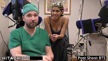 Freshman gets mandatory hitachi orgasm from doctor tampa maya fierce