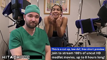 Freshman gets mandatory hitachi orgasm from doctor tampa maya fierce