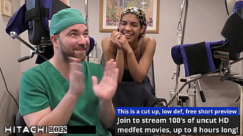 Freshman gets mandatory hitachi orgasm from doctor tampa maya fierce