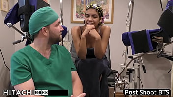 Freshman gets mandatory hitachi orgasm from doctor tampa maya fierce