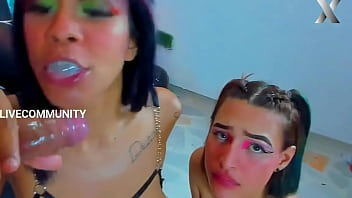 My beautiful girls each give me blowjobs how well they do it