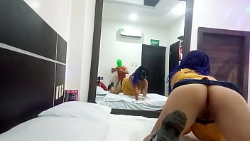 My stepdaughter's day begins with intense energy she asks me to capture her getting ready ritual a dance of sensuality and fire that leaves the air thick with mystery