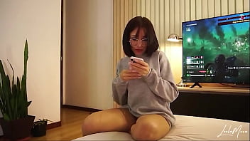 My step brother sent me dick pics by mistake and i got horny