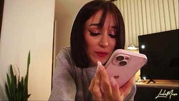 My step brother sent me dick pics by mistake and i got horny