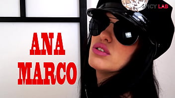 Ana marco gets pleasure masturbatin