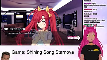 Vtuber lewdneko plays shining song starnova aki route part 2