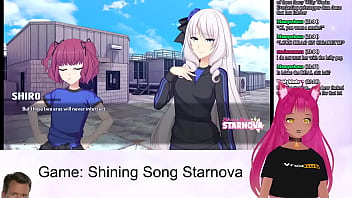 Vtuber lewdneko plays shining song starnova aki route part 2