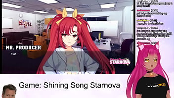 Vtuber lewdneko plays shining song starnova aki route part 2