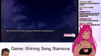 Vtuber lewdneko plays shining song starnova aki route part 2