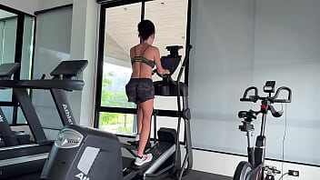 Gym workout next workout will be naked