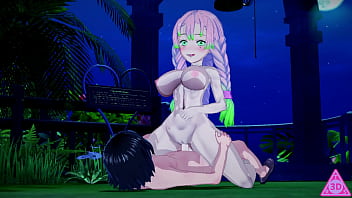 Mitsuri scopa e sbocchina giyu