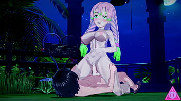 Mitsuri scopa e sbocchina giyu