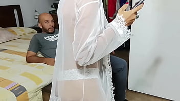 Goddess body intense moans and hot pov from the bed to the dining room stepsister