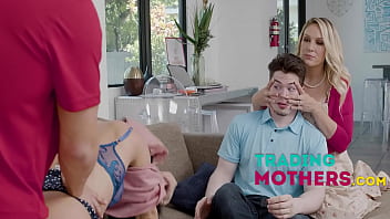 Blonde milf face sits on the guy who bullies his in