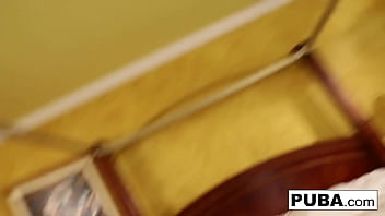 Hot asian babe bangs her blonde friend