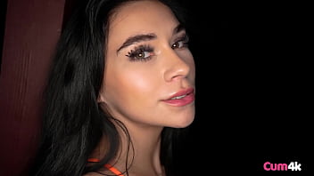 Skinny dipping slut gets a creamy mess left in her twat