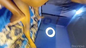 Sexy babe with big tities on g string got fucked