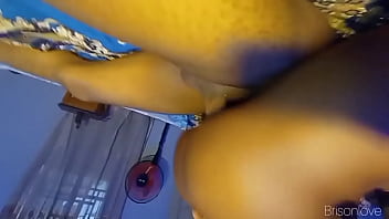 Sexy babe with big tities on g string got fucked