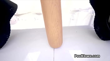 Gracie gates loves to blow and fuck on pov videos