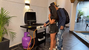 I fuck my client babe colombian 18 years old big tits and perfect body creampie in her tight and wet pink pussy danyel mast and lorenadoll