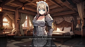 At least my cat girl is learning to give me head slave harem part 2