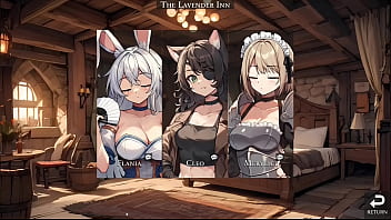 At least my cat girl is learning to give me head slave harem part 2
