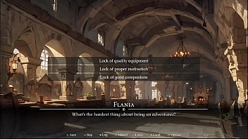 At least my cat girl is learning to give me head slave harem part 2