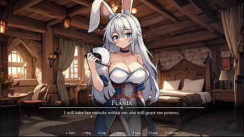 At least my cat girl is learning to give me head slave harem part 2