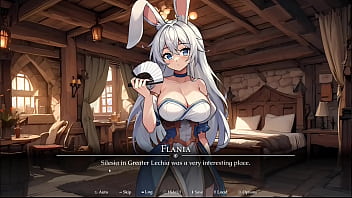 At least my cat girl is learning to give me head slave harem part 2