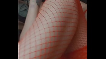 ça me va bien les bas resille rouges