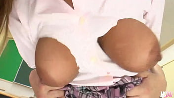 Japanese babe yui aoyama gets drilled and cum filled