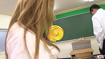 Japanese babe yui aoyama gets drilled and cum filled