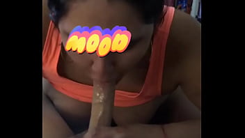 Swallowing a long dick