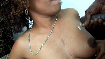 Ebony milf gets pussy fucked by black dick