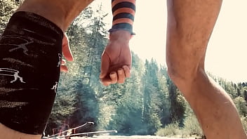 Nudist In Penis Harness Exposing Himself thumbnail