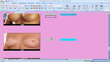 Prueba de tetas original y falsa Prueba de tetas original y falsa