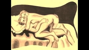 Retro erotic art