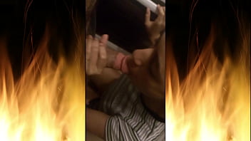 Oral sex with the delivery man