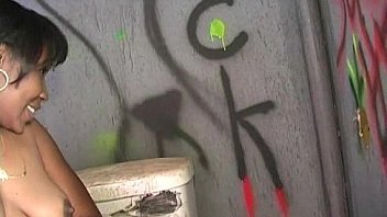 Super sloopy ebony gf blowjob 21