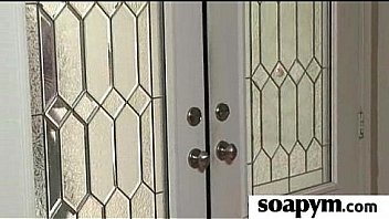 A very hot soapy massage and a hard fucking 13