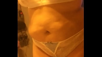 Showing off her new panties