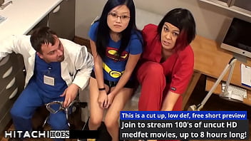 Super heroine gets hitachi orgasm from nurse amo morbia little mina